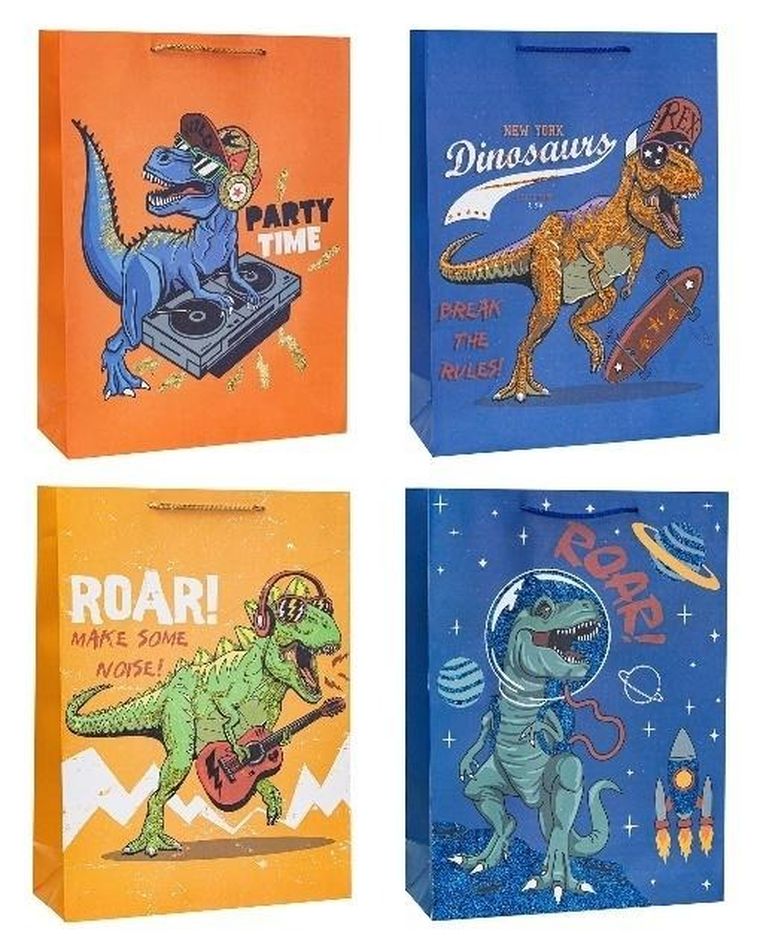 Rozette, torebka prezentowa, dziecięca, brokatowa, 18-23-8 cm, 1 szt.