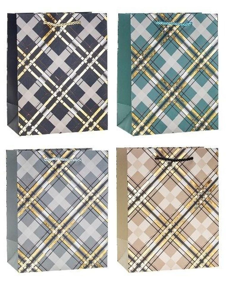 Rozette, torebka prezentowa, hot stamp, 31-42-10 cm, 1 szt.