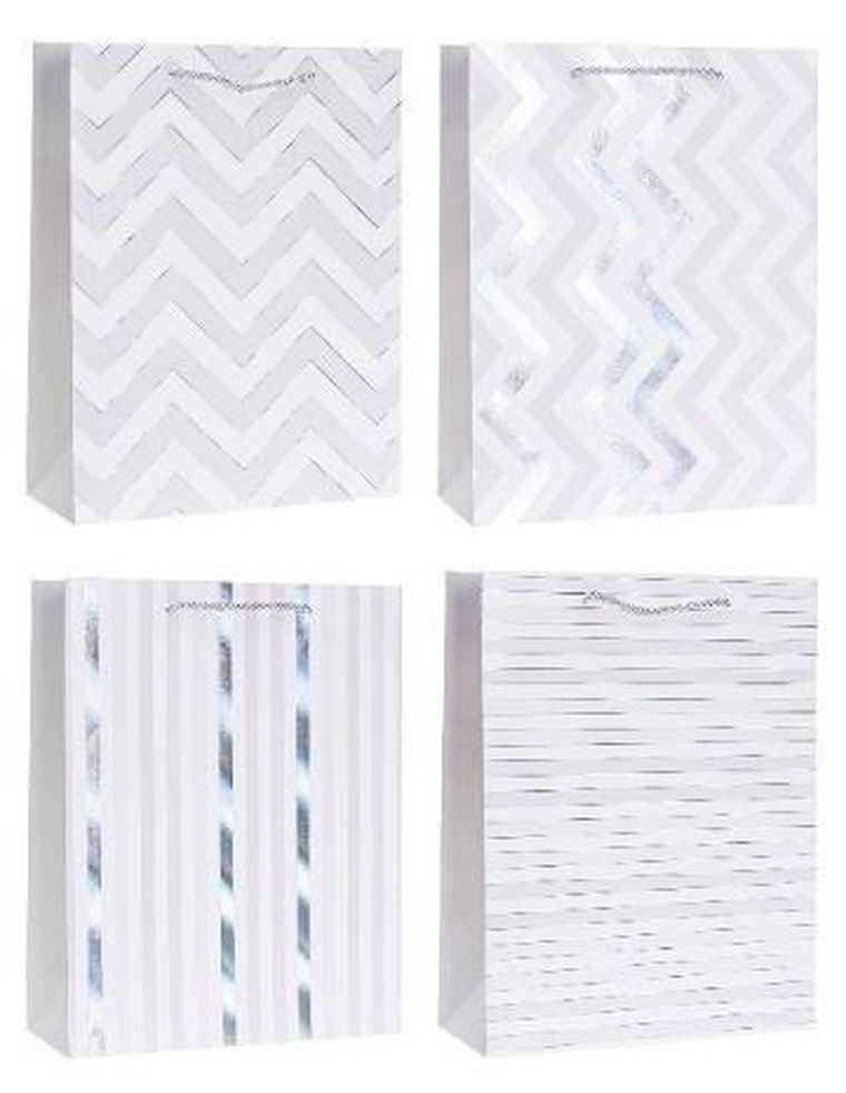 Rozette, torebka prezentowa, hot stamp, 31-42-12 cm, 1 szt.