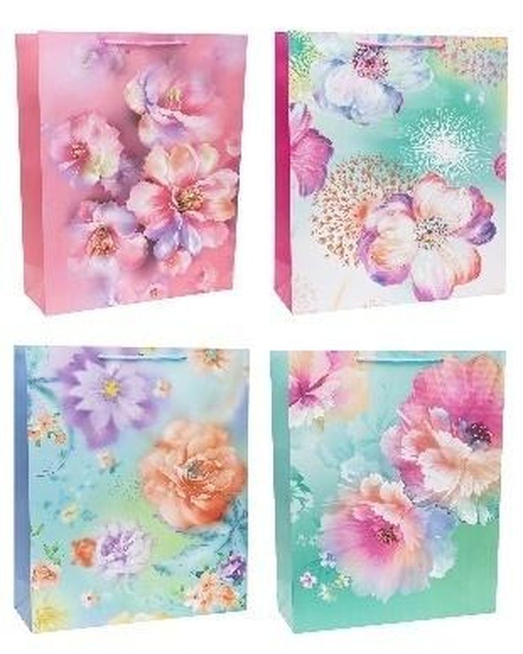 Rozette, torebka prezentowa, szerokie dno, 50-70-20 cm, 1 szt.