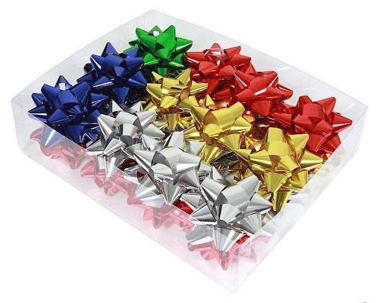 Rozety metallic, 24 szt.