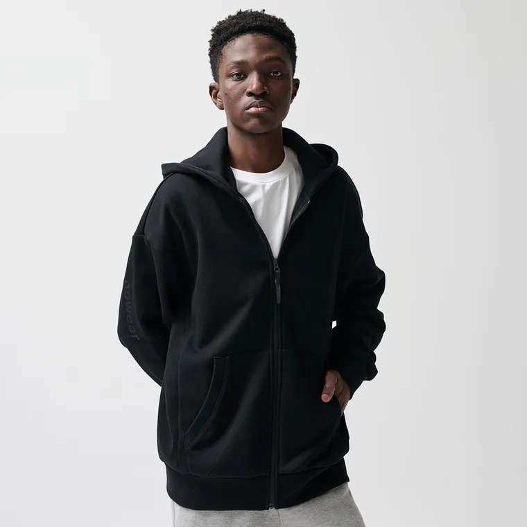 Rozpinana bluza oversize z kapturem NOWEAR