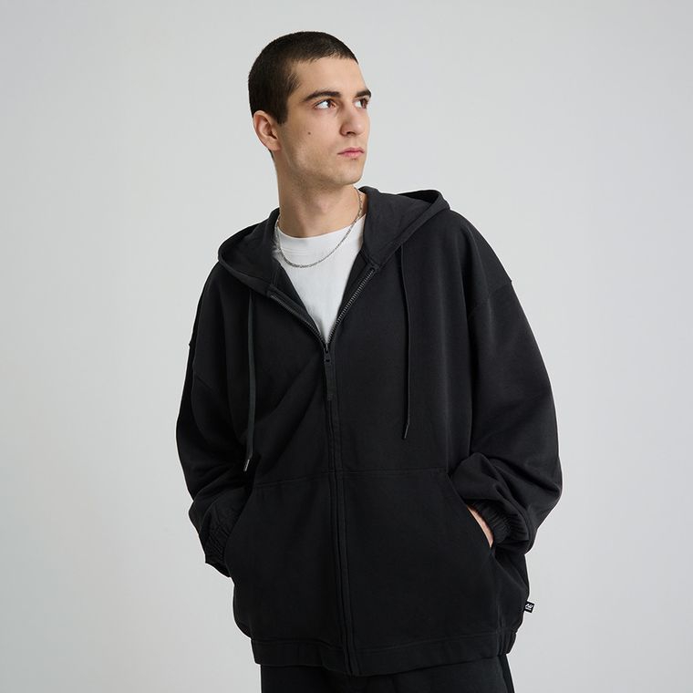 Rozpinana bluza z kapturem oversize NOWEAR