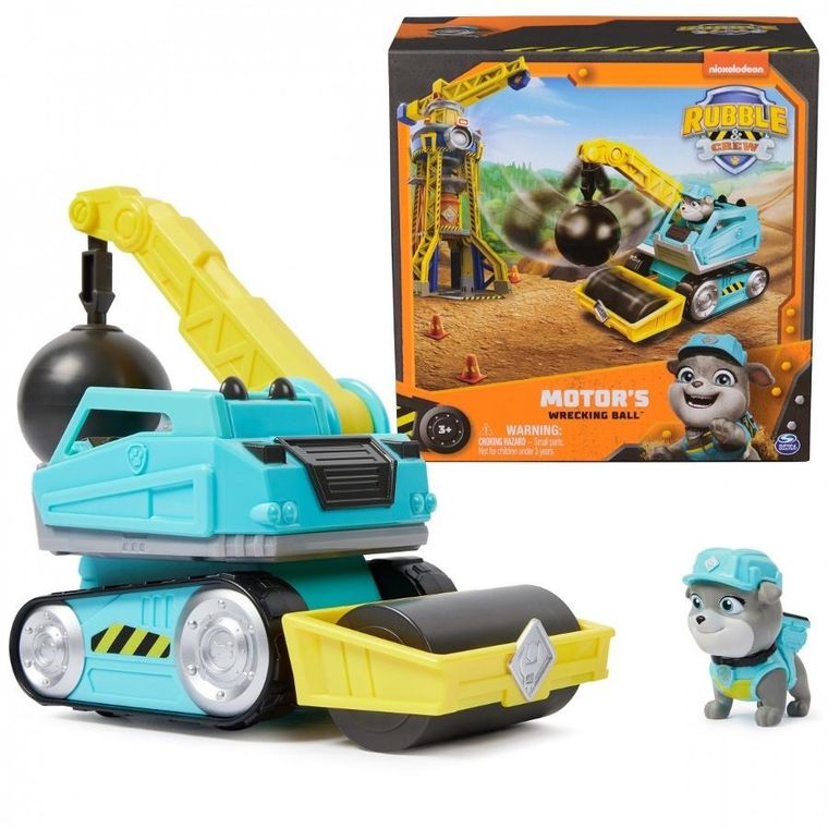 Rubble i jego Ekipa, Motor, pojazd z figurką