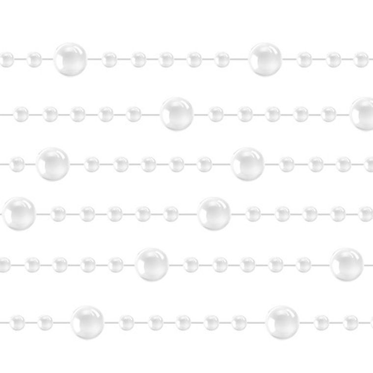 Ruhhy, girlanda choinkowa, perły, 5 m