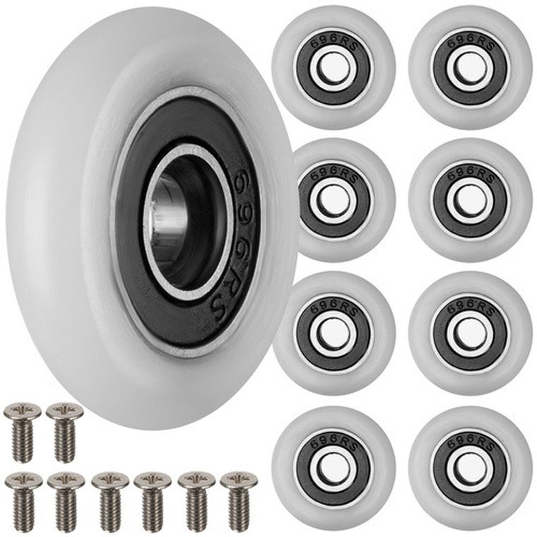 Ruhhy, kółka do kabiny prysznicowej