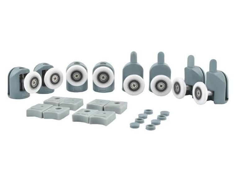 Ruhhy, kółko do kabiny prysznicowej, 8 szt