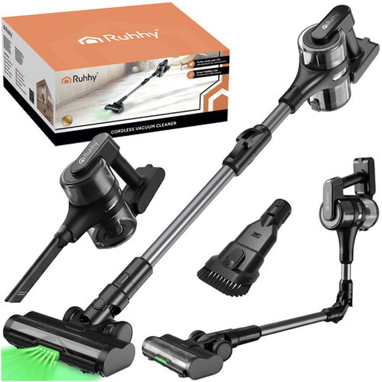 Ruhhy, LunPro, odkurzacz pionowy, bezprzewodowy, 26708