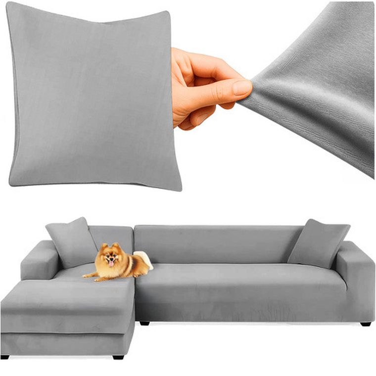 Ruhhy, pokrowiec na kanapę, cimnoszary, 145-185 cm