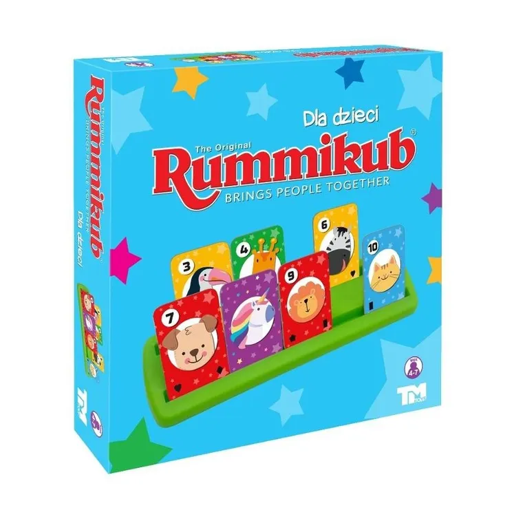 Rummikub Dla Dzieci, familijna gra liczbowa