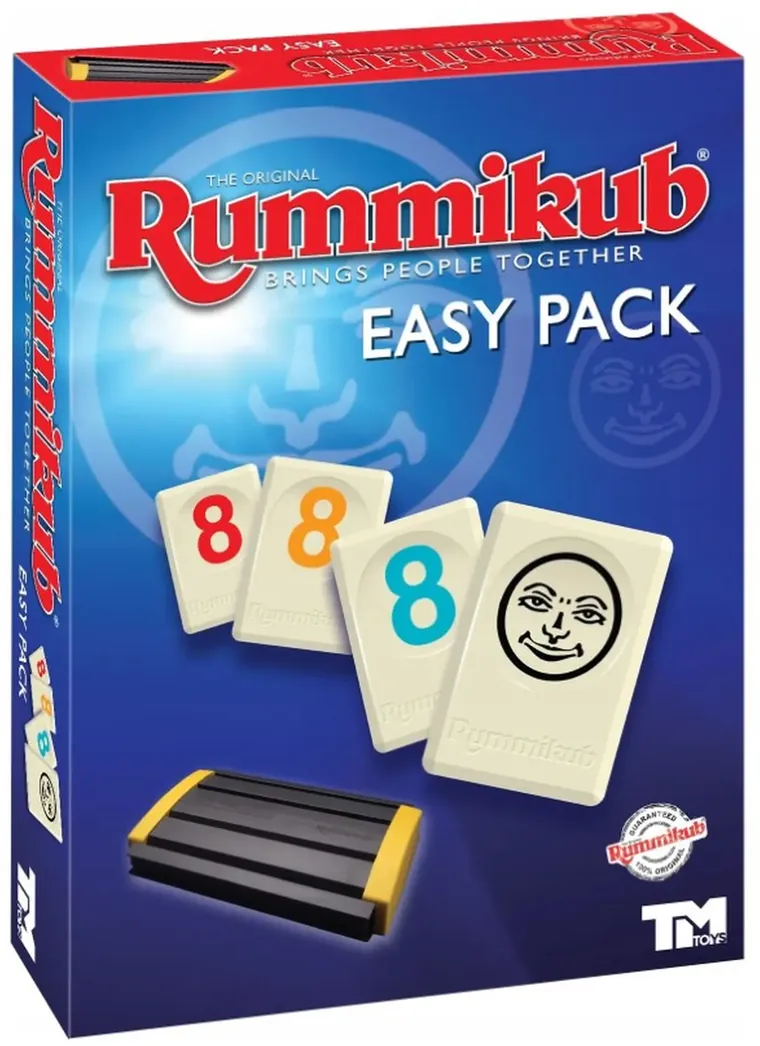 Rummikub Easy Pack, familijna gra liczbowa