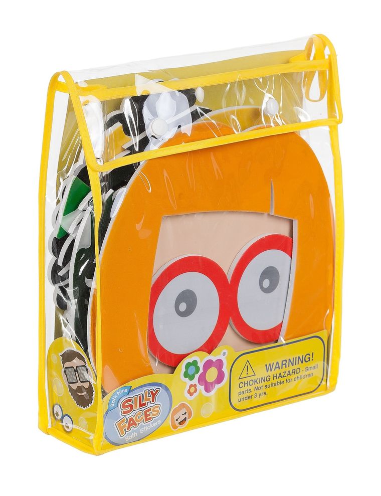 Russell, Śmieszne twarze, naklejki do kąpieli