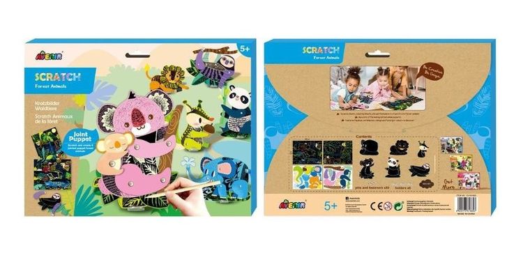 Russell, wydrapywanki, zwierzęta lesńe