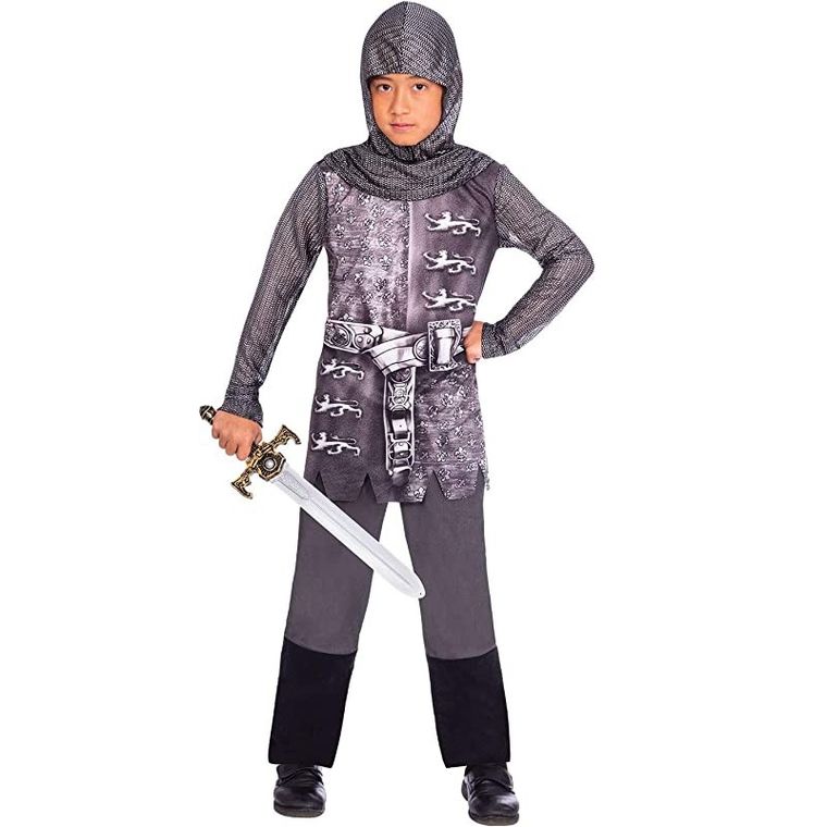 Rycerz, strój dla dzieci, rozmiar 134/140