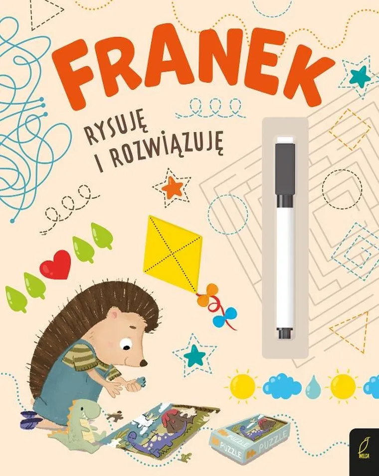 Rysuję i rozwiązuję. Jeżyk Franek