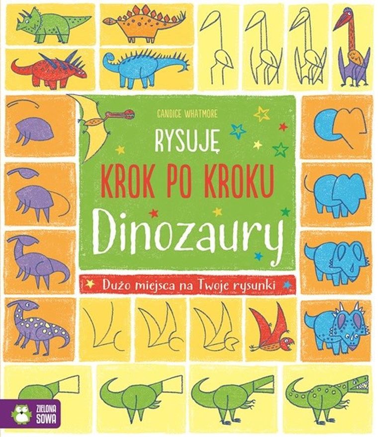 Rysuję krok po kroku. Dinozaury