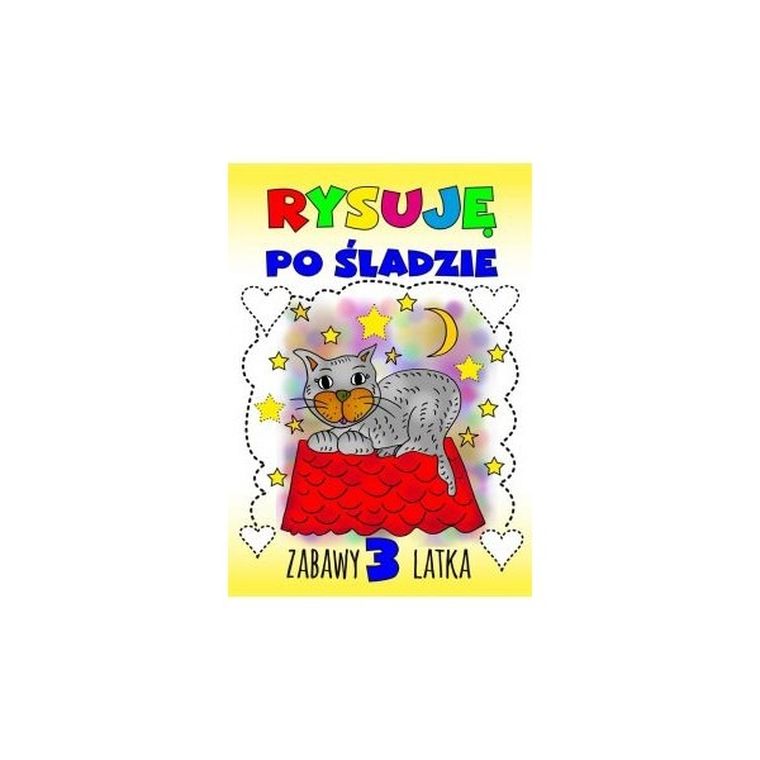 Rysuję po śladzie. Zabawy 3-latka