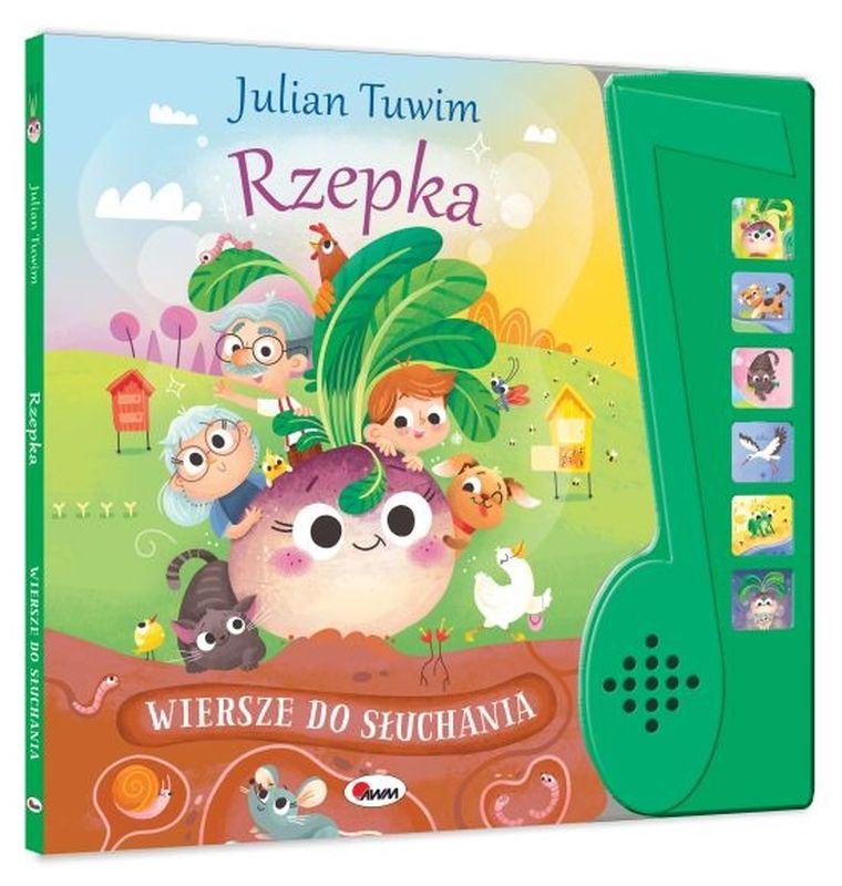 Rzepka. Wiersze do słuchania. Książka dźwiękowa