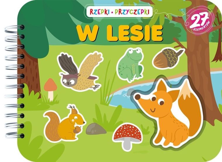 Rzepki-przyczepki. W lesie