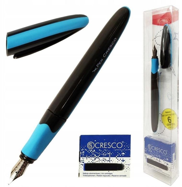 Sadpex, X-pen, pióro wieczne, 6 naboi