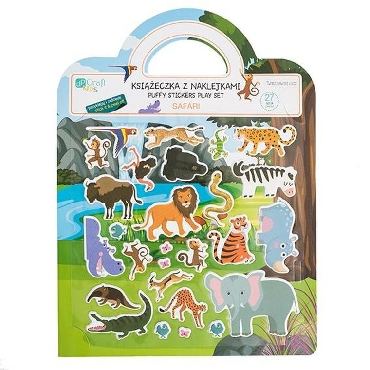 Safari. Książeczka z naklejkami