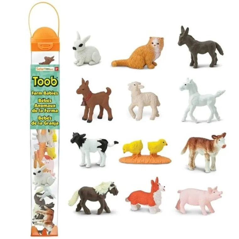 Safari Ltd, Toob, zestaw figurek, małe zwierzątka na wsi