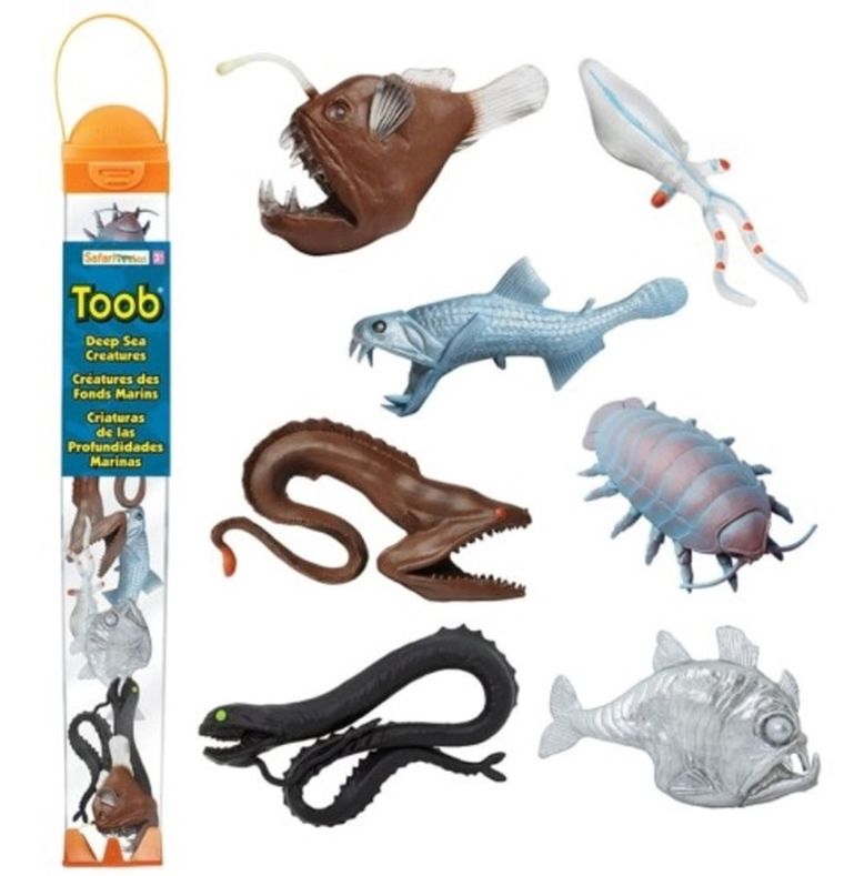 Safari Ltd, Toob, zestaw figurek, stworzenia głębinowe