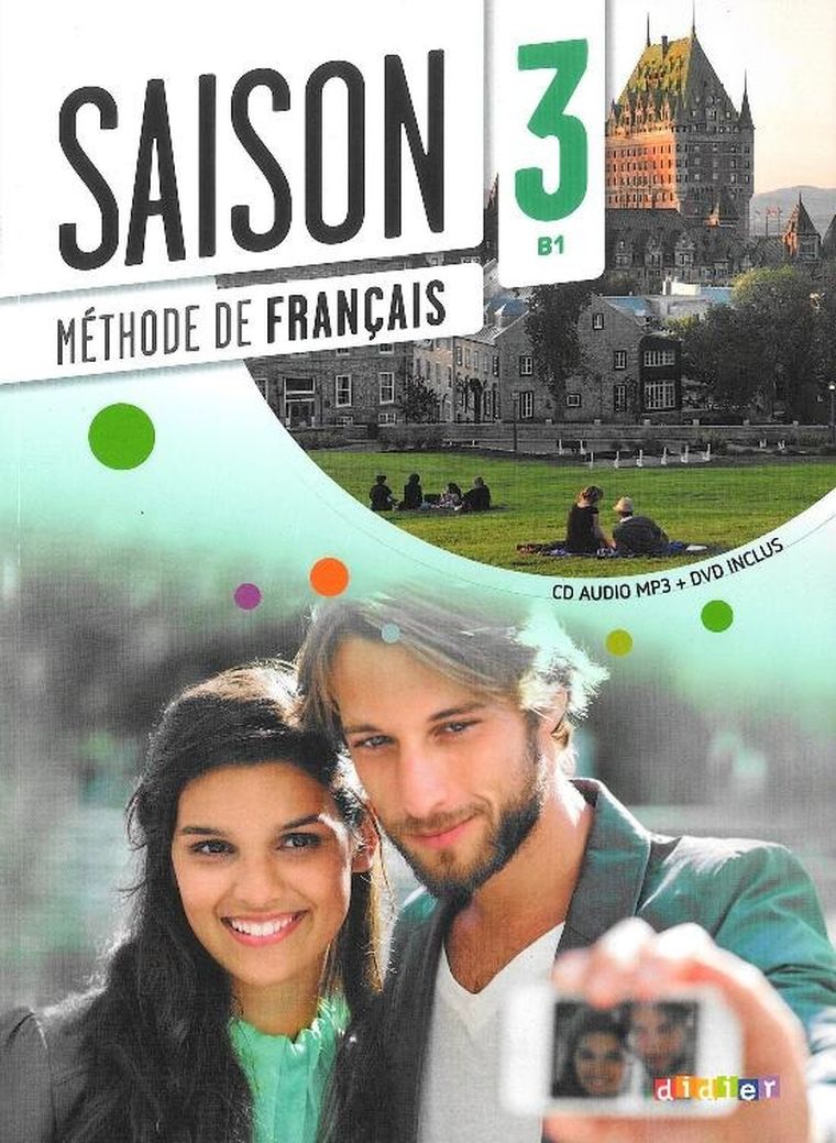 Saison 3. Podręcznik + CD + DVD