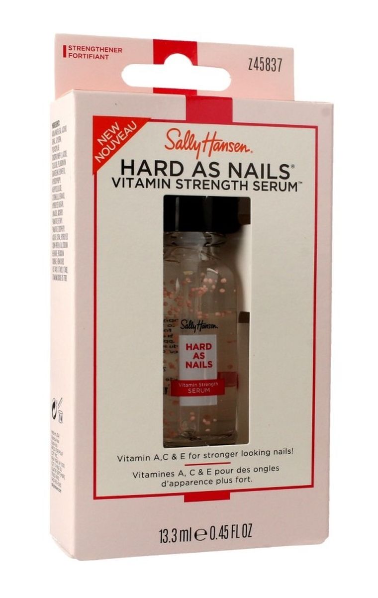 Sally Hansen, Hard As Nails, serum wzmacniające do paznokci, 13,3 ml