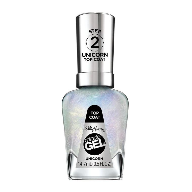 Sally Hansen, Miracle Gel Top Coat, lakier nawierzchniowy, 106 Unicorn, 14.7 ml