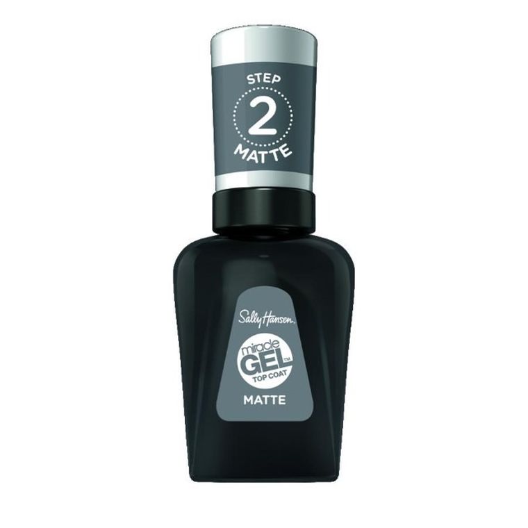 Sally Hansen, Miracle Gel Top Coat Matte, matowy, lakier nawierzchniowy, 14,7 ml