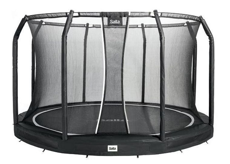 Salta, Premium Ground Combo, trampolina, czarna, 366 cm