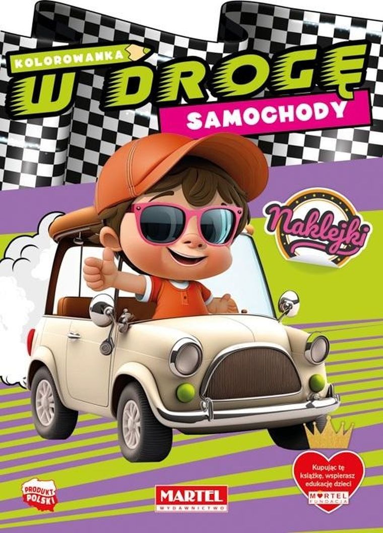 Samochody z naklejkami. W drogę