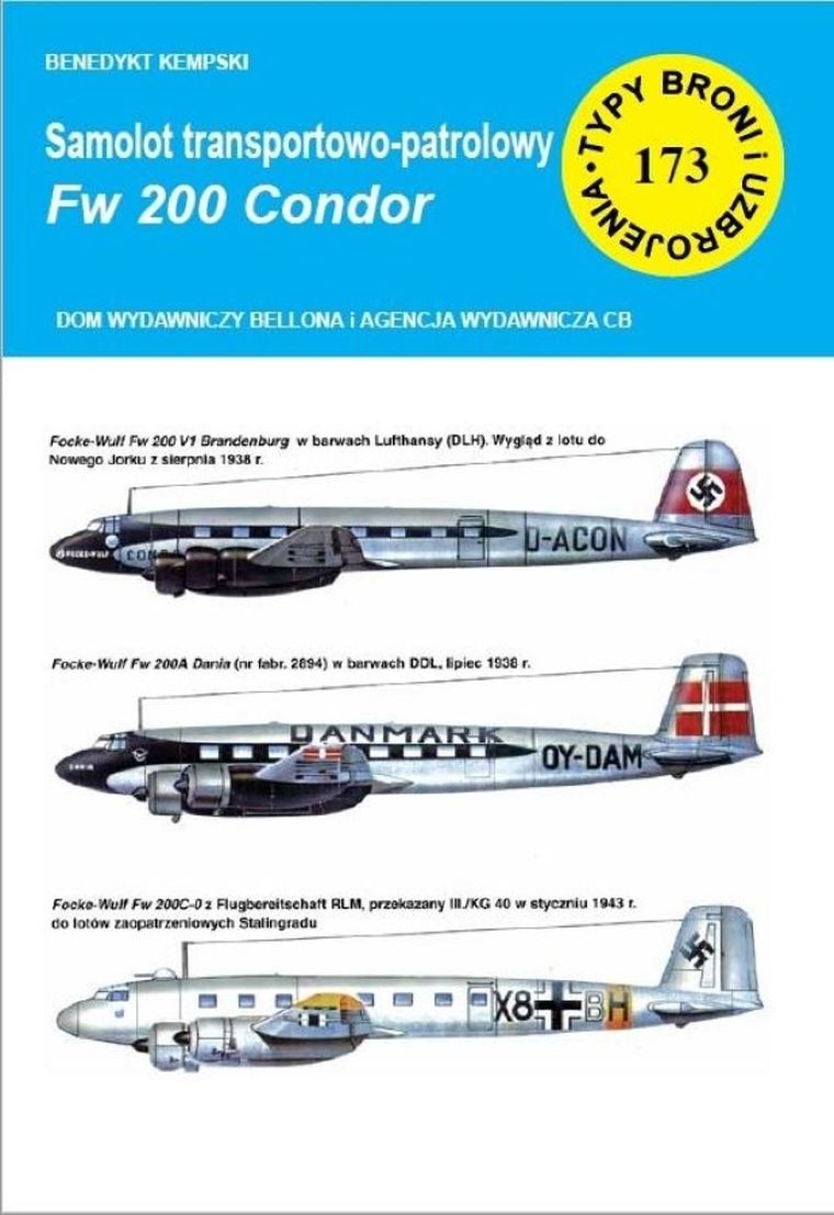 Samolot transportowy. Focke-Wulf Fw 200 Condor