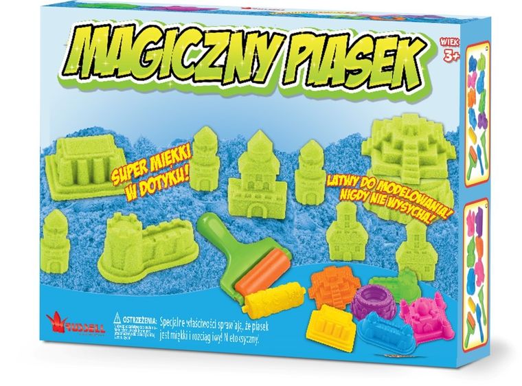 Sand Spirit, Pojazdy, piasek kinetyczny z akcesoriami, 900 g