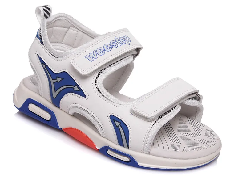Sandały chłopięce, białe, Weestep