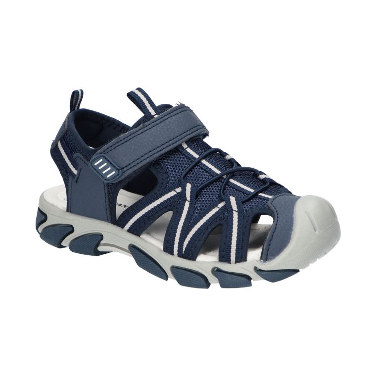 Sandały chłopięce, granatowe, American Club