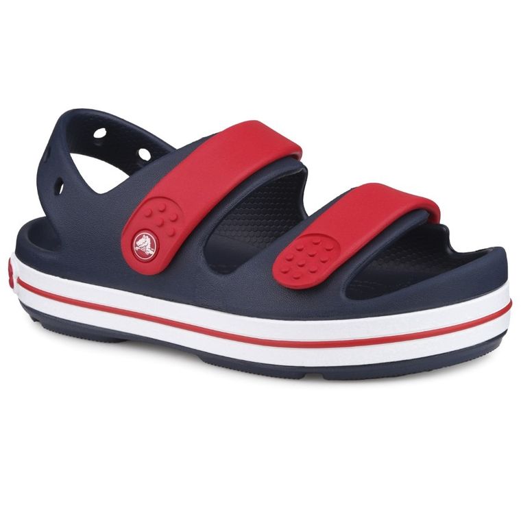 Sandały chłopięce, granatowe, Crocs Crocband