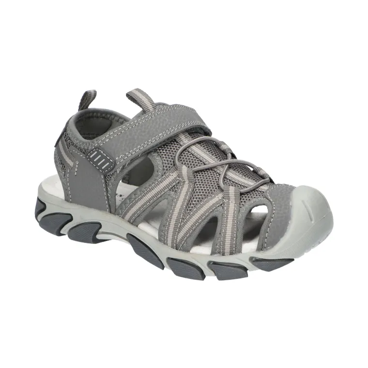 Sandały chłopięce, szare, American Club