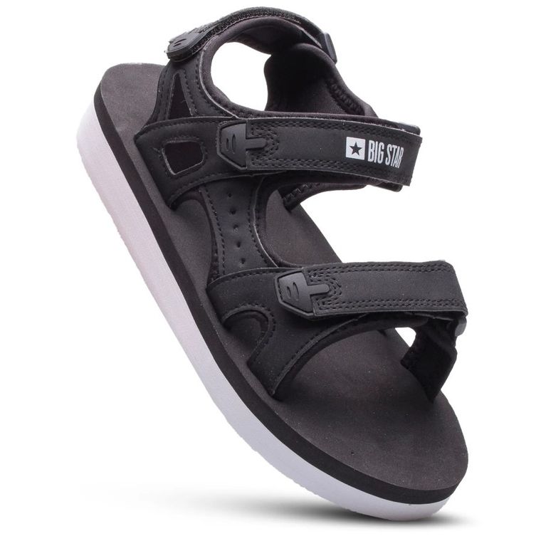 Sandały damskie, czarne, Big Star