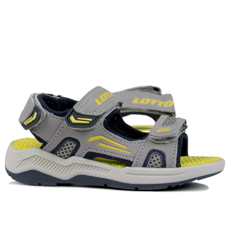 Sandały dziecięce, szare, Lotto Morlanda