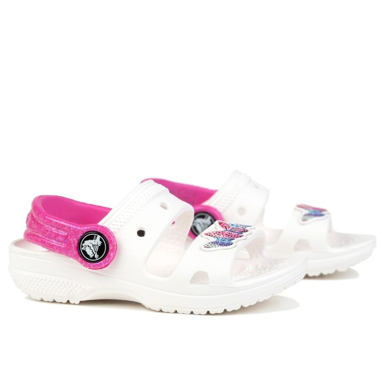 Sandały dziewczęce, mix, Crocs Classic Embellished