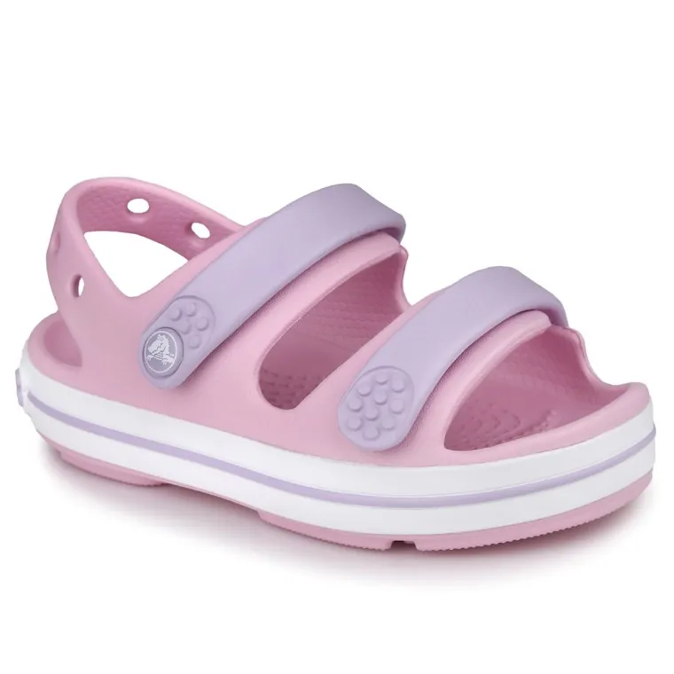 Sandały dziewczęce, różowe, Crocs Crocband Cruiser