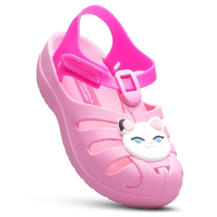 Sandały dziewczęce, różowe, Ipanema