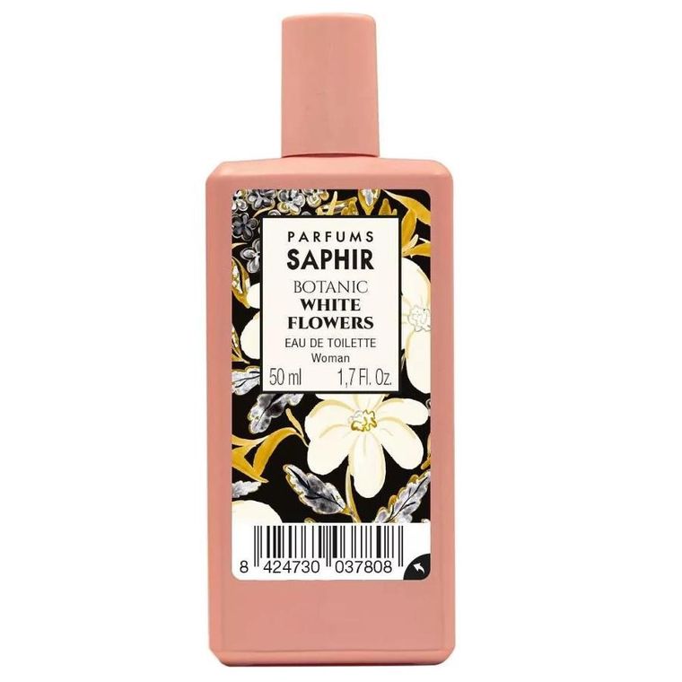 Saphir, Botanic White Flowers, woda toaletowa, spray, 50 ml