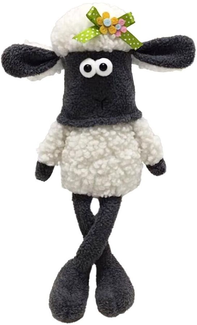 Saska Garden, dekoracja wiosenna, owieczka siedząca, 18 cm