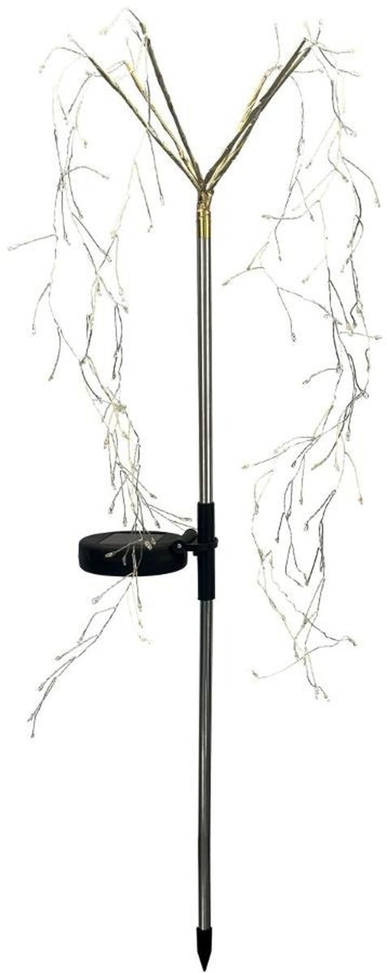 Saska Garden, lampa solarna, drzewko, 120 LED, 72 cm
