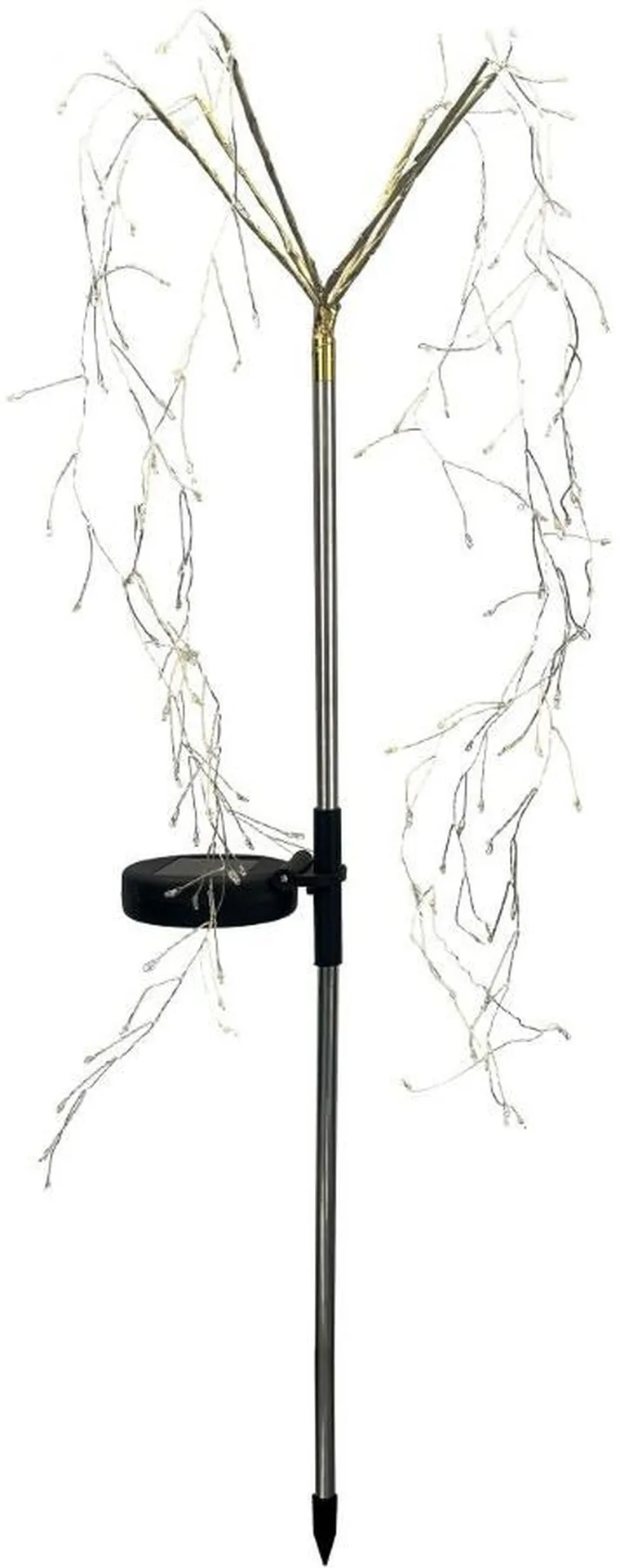 Saska Garden, lampa solarna, drzewko, 120 LED, multikolor, 72 cm