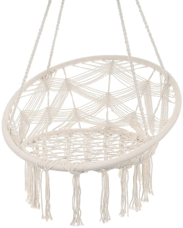 Saska Garden, New styl, hamak ażurowy, bocianie gniazdo, 80-60 cm, biały