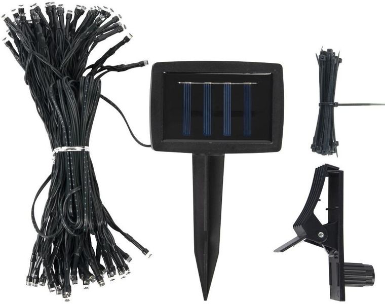 Saska Garden, oświetlenie solarne do parasola ogrodowego 5m, 72 LED